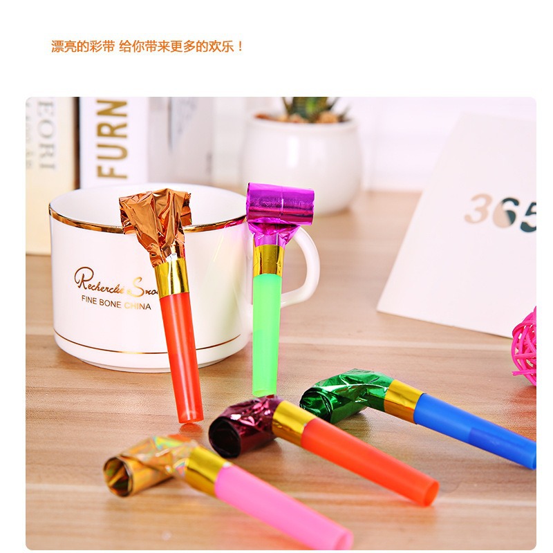 儿童玩具生日吹龙吹吹卷派对助兴搞怪口哨吹龙创意儿童生日礼物
