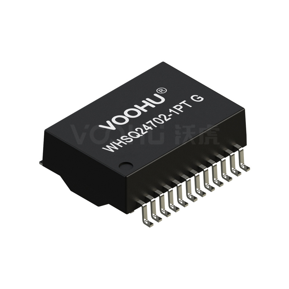 WHSQ24702-1PTG 2.5G/5G 带POE工业级贴片SMD网络滤波器