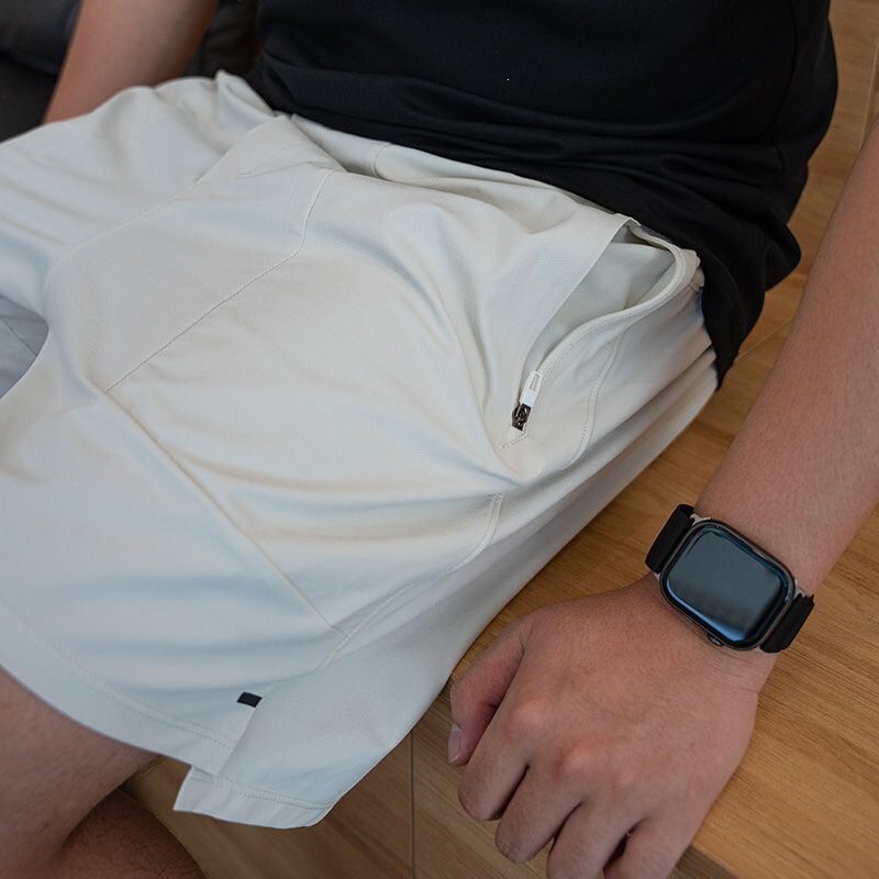 Summer Outdoor Shorts for Men 7inch Sports Lightweight Quick-Dry Breathable Casual Outerwear Men's Quarter-Length Shorts