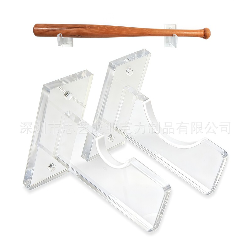 Small Baseball Bat Display Stand, Wall-Mounted Softball Bat Holder, Horizontal Wall-Mounted Baseball Bat Holder Small Baseball Bat Display Stand, Wall-Mounted Softball Bat Holder, Horizontal Wall-Mounted Baseball Bat Holder