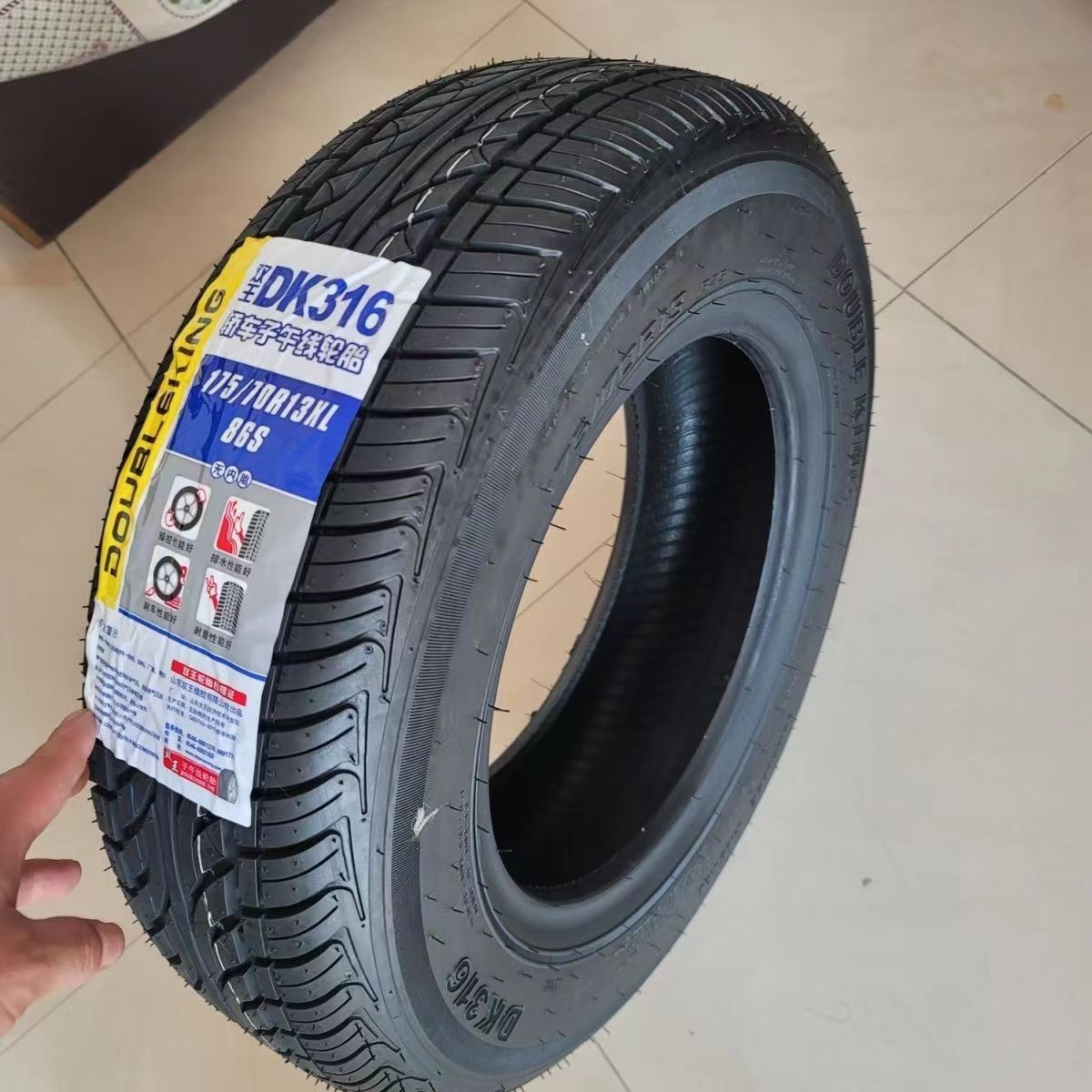 Brand New Tires 175/70R13 Wear-Resistant for Chevrolet Sail Fiesta Palio Electric Four-Wheel Sedan
