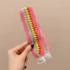 Fuchsia, rainbow, woven