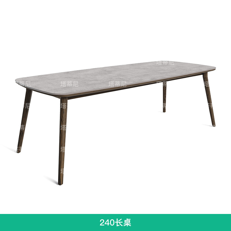 Mesa y silla de madera maciza al aire libre Jardín al aire libre Patio balcón impermeable y protección solar Hotel Villa terraza Mesa y silla de teca combinación