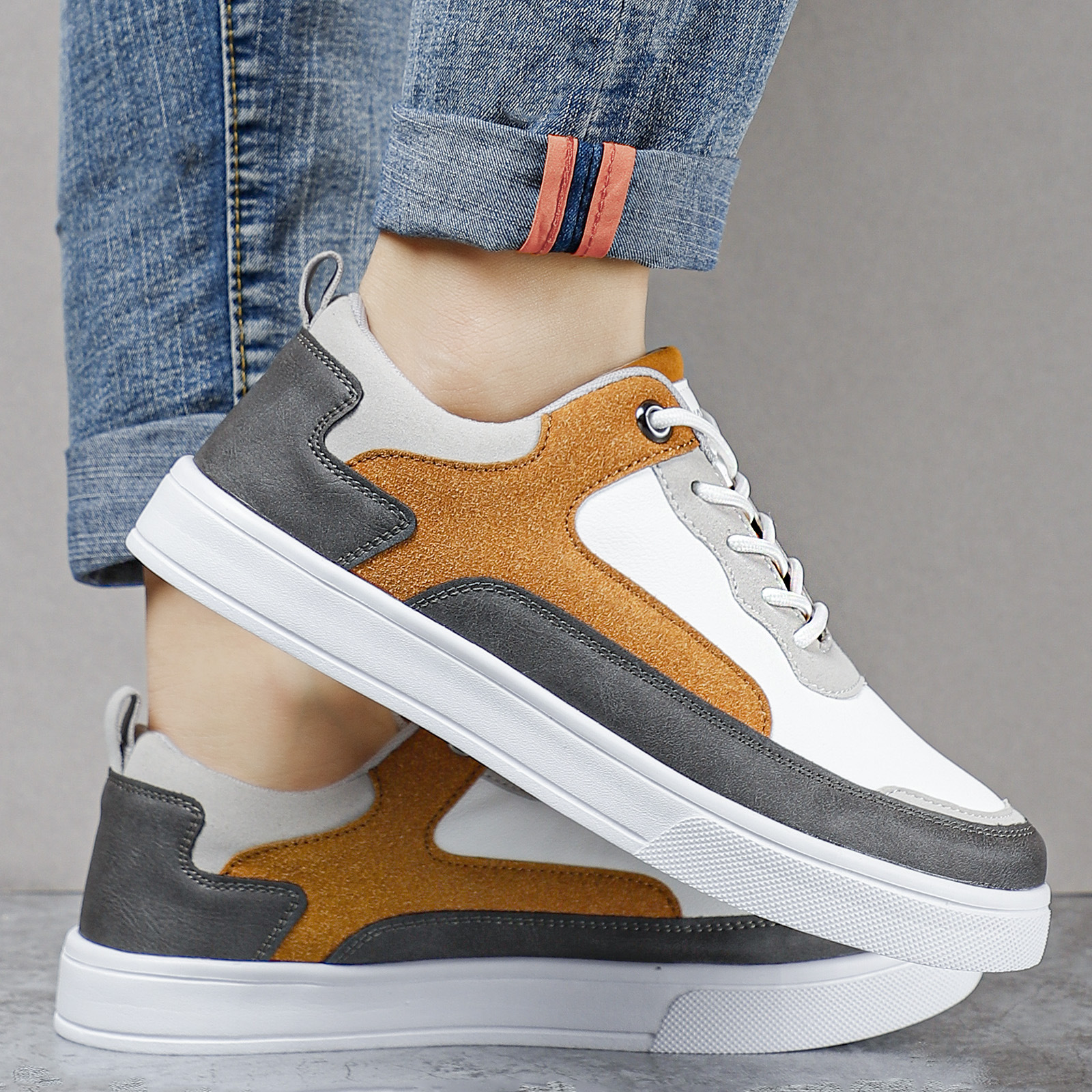Herren Tennisschuhe Sportschuhe Sneakers Synthetische Stoßdämpfung Schuhwerk_voghion.com