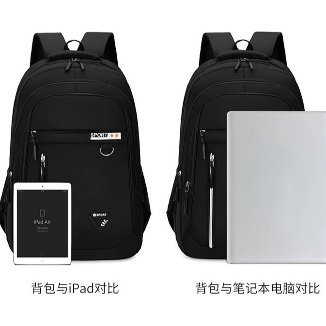 Men's travel backpack, universal capacious shoulder pack, high-quality style, compact dimensions