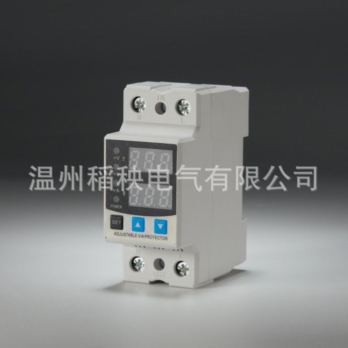 自复式过欠压延时保护器低电压控制开关 家用220V63A40A厂家直销