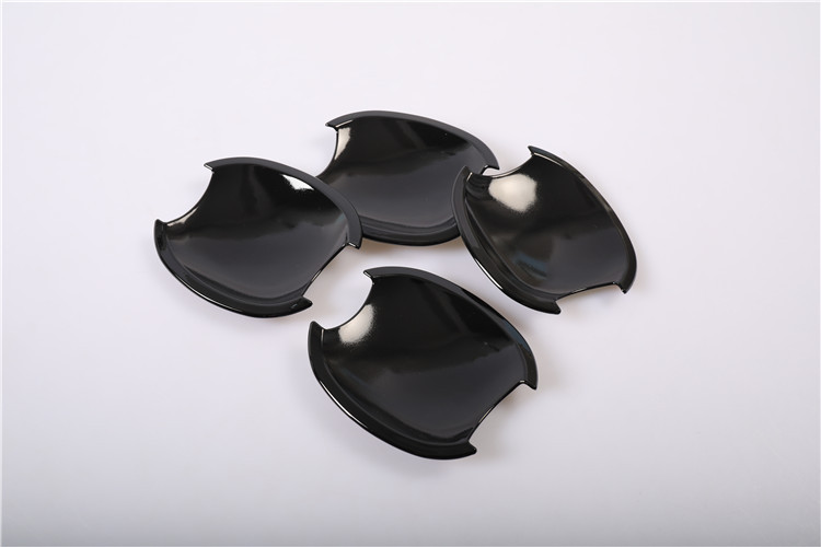 Suitable for Fox Maverick door bowl handle modification car exterior door handle decoration protection stick bright strip paint black