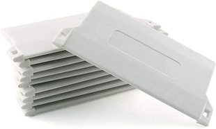 Cross-border supply 89mm (3.5 inch) vertical heavy plate 10-piece set vertical blinds Venetian blinds curtain accessories