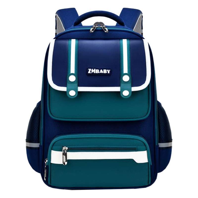 Sésamo bebé Escuela Primaria estudiante mochila masculino Grado 1-3-6 estilo británico estudiante mochila protección de la columna vertebral gran capacidad bolsa de los niños