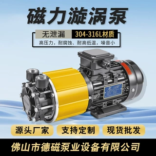 磁力泵旋涡泵热油泵热水泵无渗漏泵驱动式防爆不锈钢304耐腐蚀泵