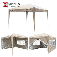 Outdoor picnic barbecue foldable canopy exhibition tent stall event rain shelter four corner foot umbrella exhibition tent
