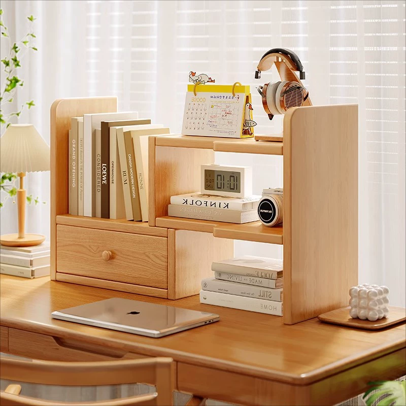 Деревянная настольная полка многослойная выдвижная настольная книжная полка письменный стол держатель шкафа стол стол стол стол стол с дверью шкафа