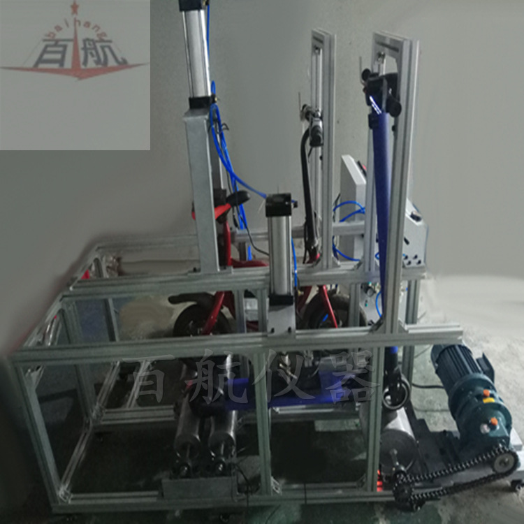 BH-5102滑板车前轮冲击试验机 电动车路况寿命试验机