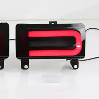 Подходит для FJ Cruiser 07-22, задний бампер, модифицированный четырехфункциональный задний противотуманный фонарь, стоп-сигнал, поворотник, задний ход.