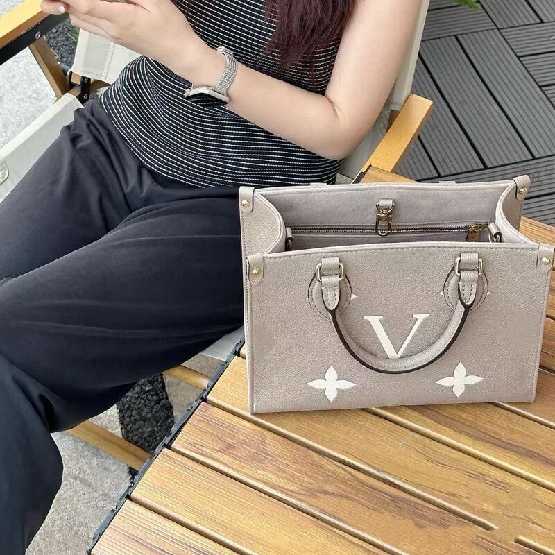 新款单肩包丛林压花斜挎包通勤手提包时尚托特包大容量女包驴家包|undefined