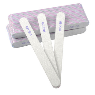 Wholesale double-sided nail file nail sand strip nail trimming shape polishing nail rubbing strip nail tools