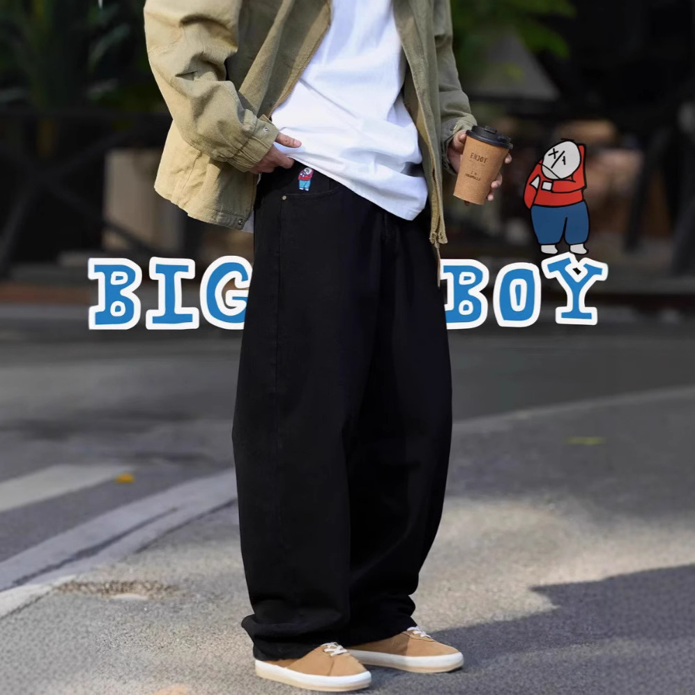 Джинсы широкие Polar Big Boy大男孩牛仔裤y2k阔腿