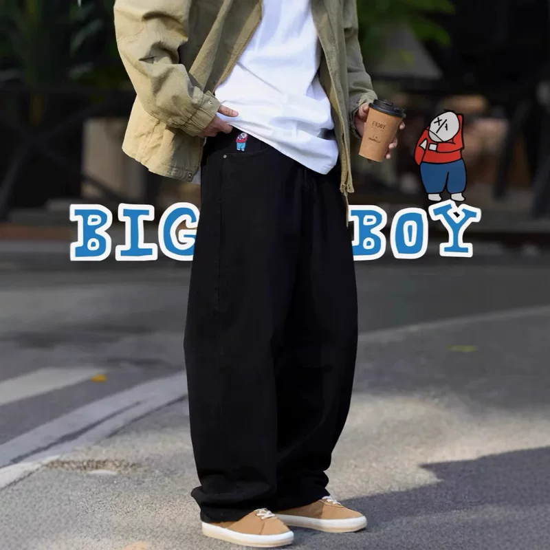 Джинсы Big Boy polar y2k широкие, свободный крой, несколько цветов и размеров