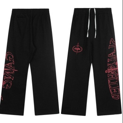 Cross-border American trend Alcatraz Corteiz cross-print zipper hoodie loose hoodie set for sale