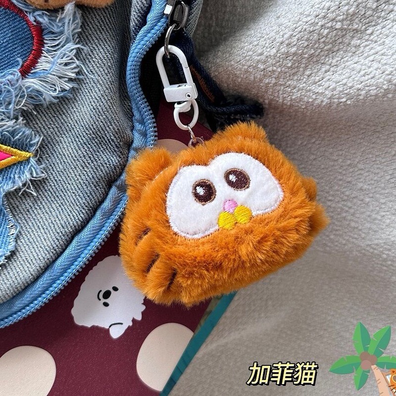 H81 Big Orange Cat Garfield Doll Keychain Cute Pendant Ins Cute Bag Pendant Girlfriend Gift H81 Big Orange Cat Garfield Doll Keychain Cute Pendant Ins Cute Bag Pendant Girlfriend Gift
