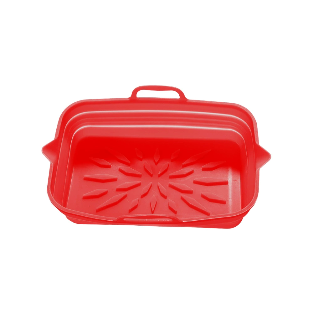 Round square rectangular foldable food silicone