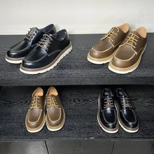 美式复古低帮版875工装鞋手工车缝线随性搭配利器硬汉style马丁靴