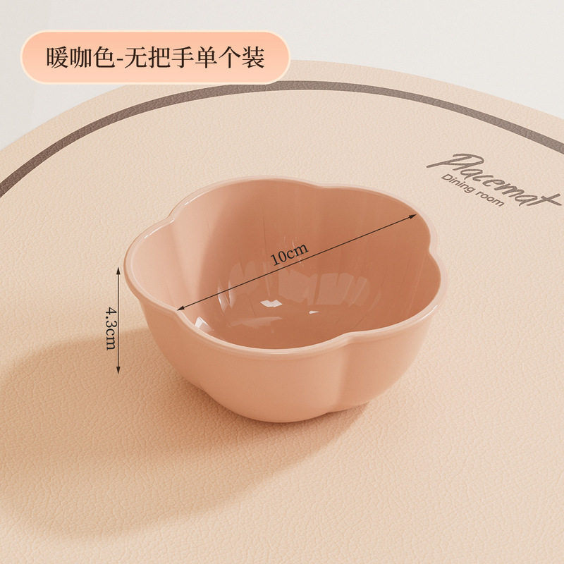 跨境高级感花瓣型酱料碟 厨房收纳佐料酱油醋调料碟带收纳盒碟子|undefined