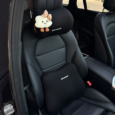 Headrest – Decoration, Suitable for All Seasons - s-brown-knot-cloud-left-black-neck-pillow-lumbar-support