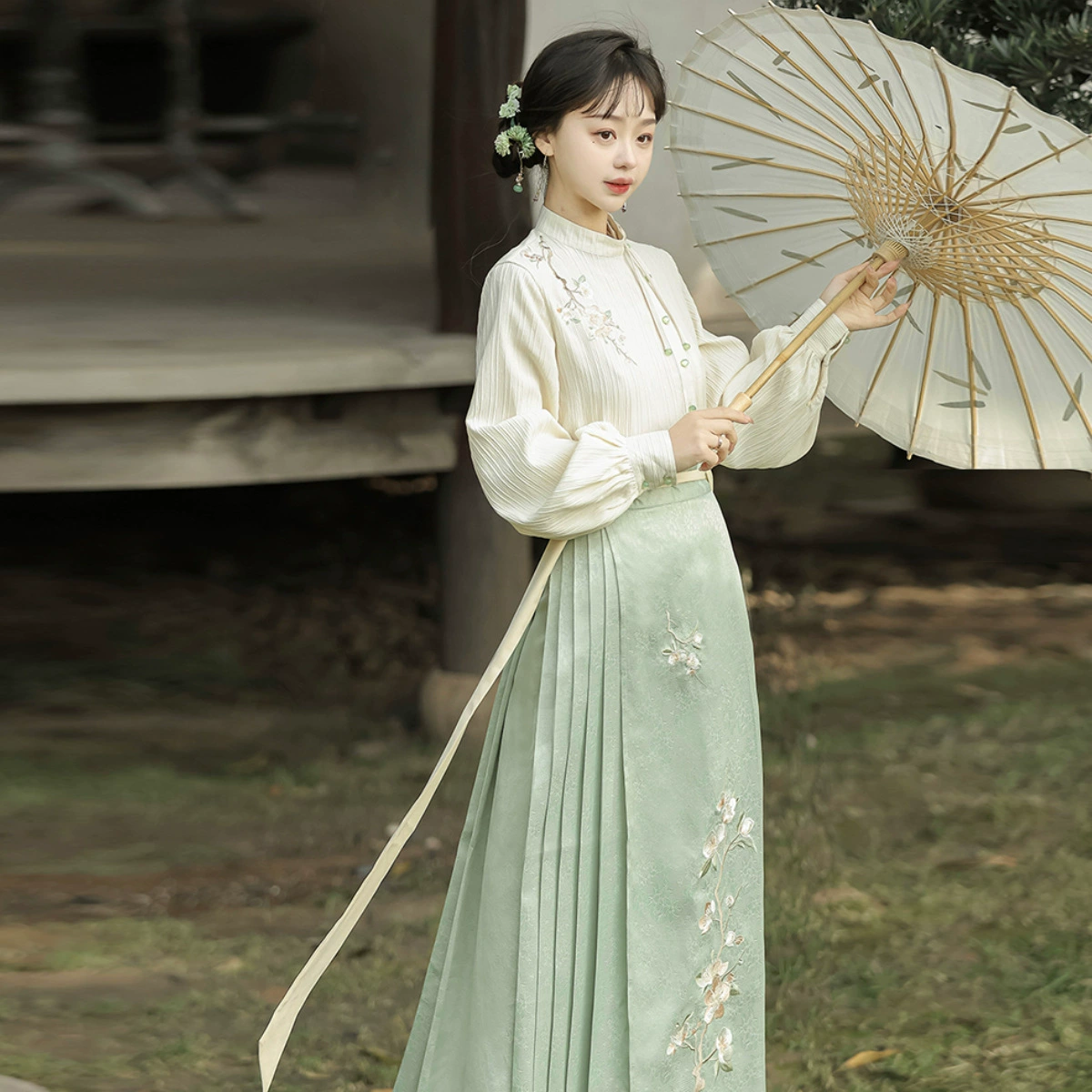 Оригинальная манхуа ветка Hanfu женский китайский стиль