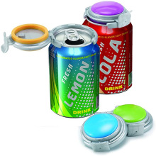 亚马逊易拉罐封口盖打气防漏硅胶密封保鲜盖可乐汽水啤酒加气盖子