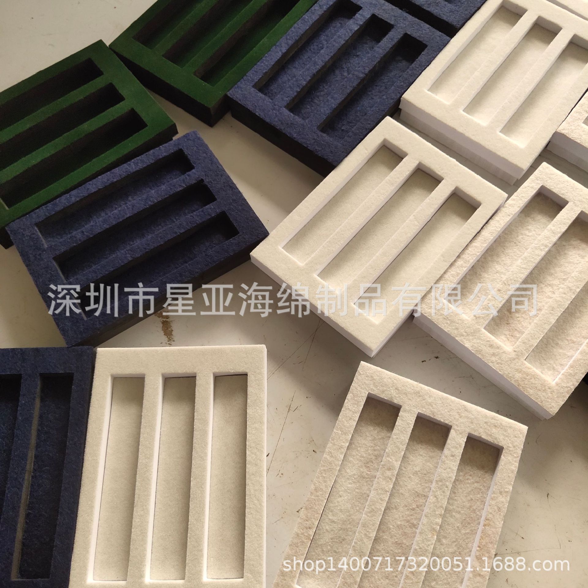 厂家直销防震波峰海绵包装盒内衬内托 EVA海绵