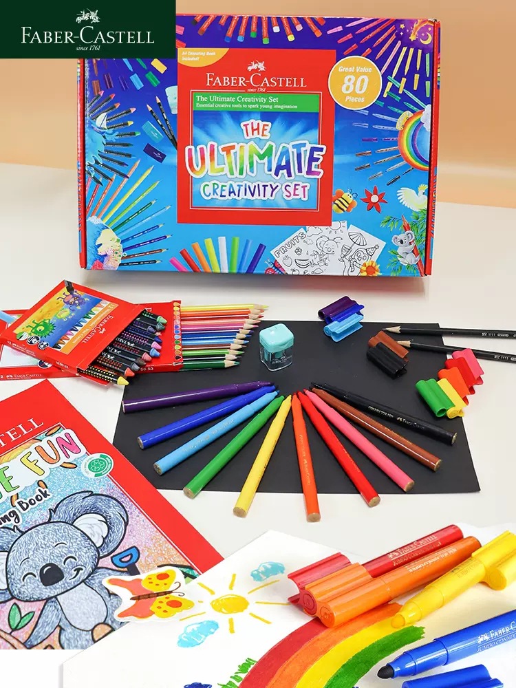 Faber-Jia lápiz niños acuarela traje pintura traje color lápiz acuarela pintura traje especial para la pintura