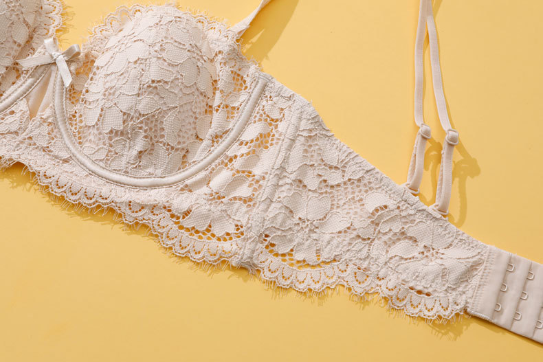 Sexy Wimpern, Spitze, Hasenohren, gerafft ohne Schultergurte, schöner Rücken, mehrere Tragemöglichkeiten, klein_voghion.com