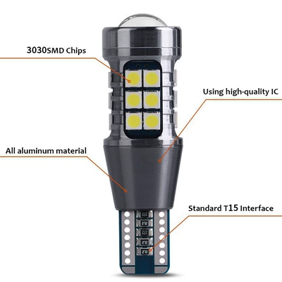 Tail light decoding reversing light T15 turn