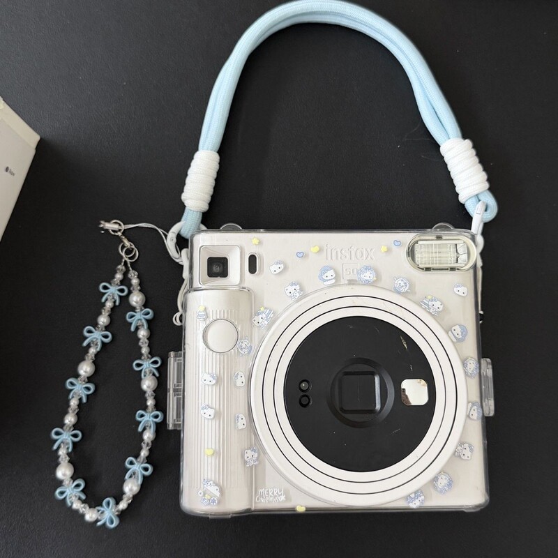 Instaxsq1 Transparent Fujifilm Sq1 Protective Case Camera Bag Shoulder Strap Transparent Shell