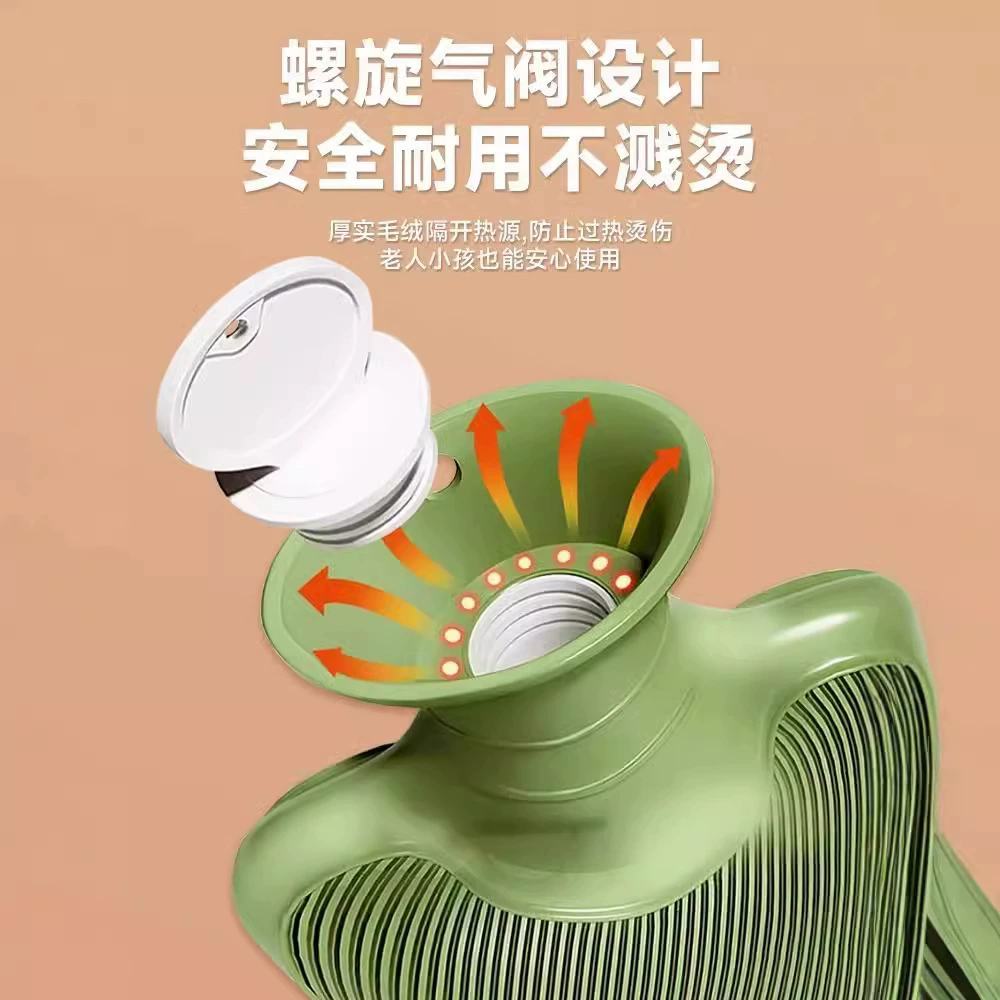 Грелка для воды, чтобы нагреть живот