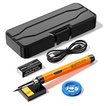 USB充電電烙鐵便攜式內熱式無線家用小型鋰電池烙鐵焊燙煙碼套裝