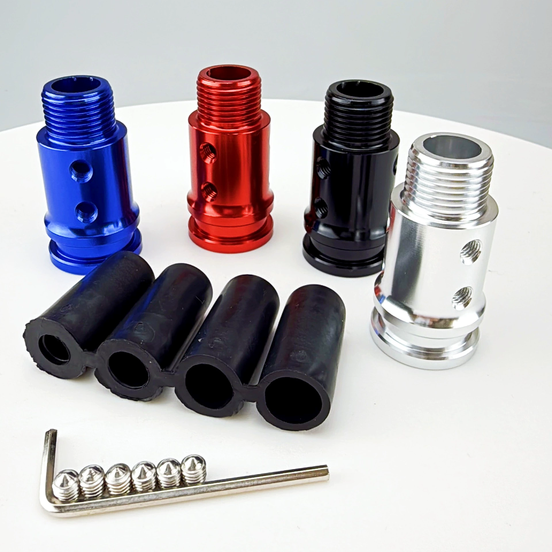 Универсальный удлинитель рычага переключения передач M18*1,5 с резьбовым адаптером для трансграничной модификации автомобиля.