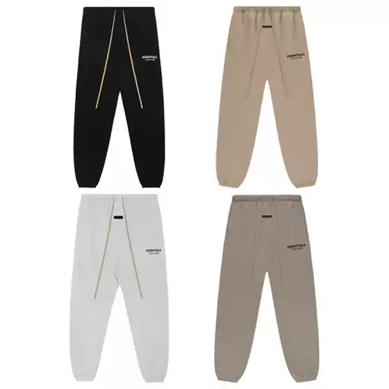 2024FW Drawstring Fleece Sweatpants FOG ESSENTIALS Streetwear Casual Pants