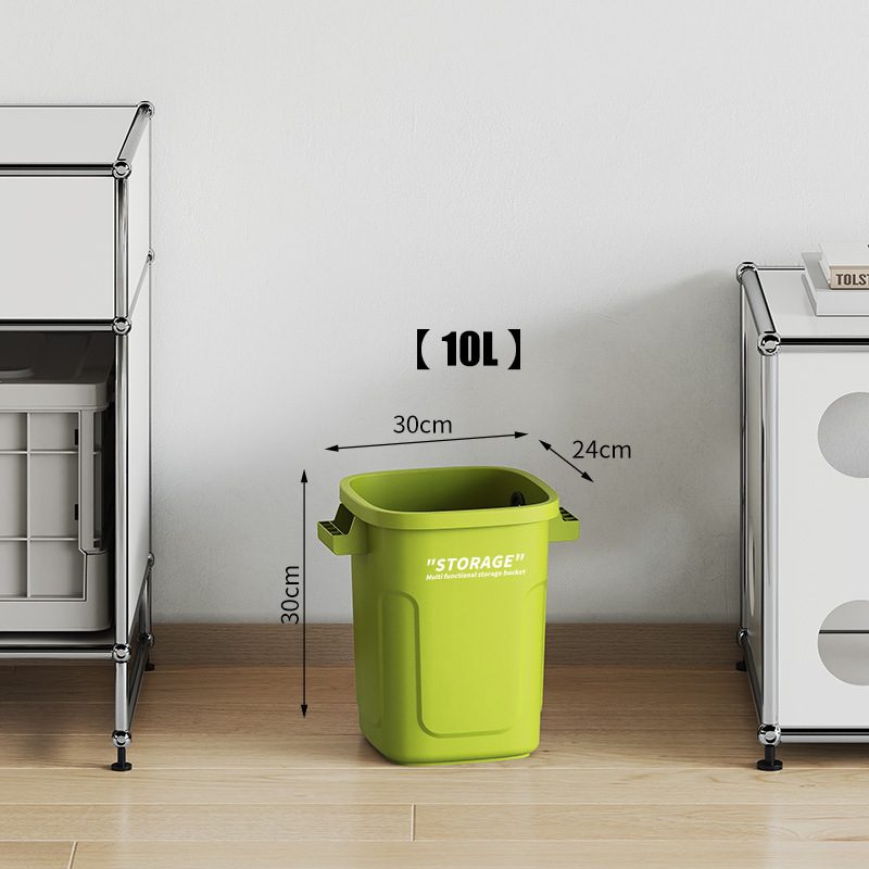キッチンゴミ箱家庭用新しい大型蓋付き高さ紙バスケット家庭用屋外インダストリアルスタイル大容量ゴミ箱|undefined