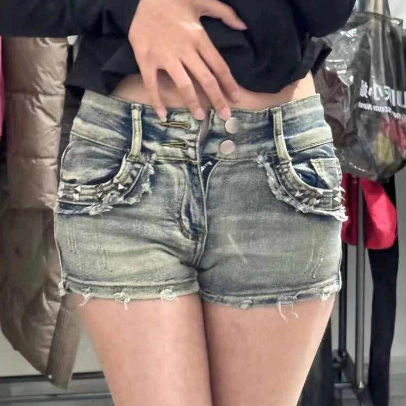 Джинсовая юбка, шорты, летние sexy облегающие брюки, американский стиль, плюс размер, тренд сезона, акцент на бедрах