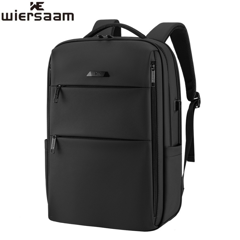 New Men's Lightweight Business Waterproof Backpack, Large-Capacity Business Travel Backpack, Multi-Functional Password-Protected Anti-Theft Computer Bag