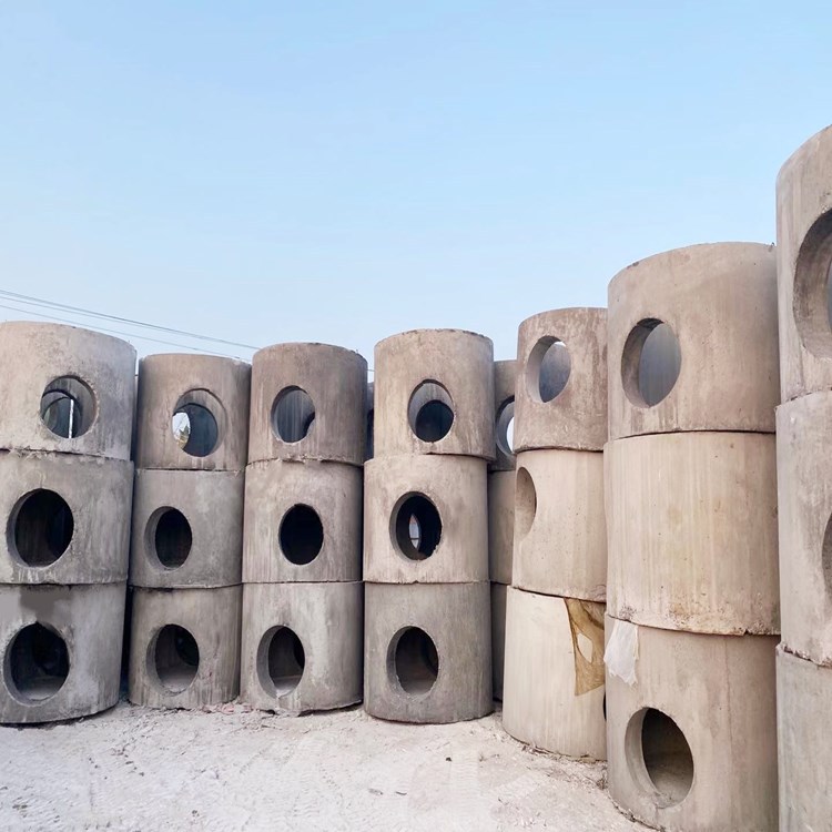 佛山水泥井筒 1/1.25/1.5米混凝土检查井 成品雨水井沉沙井