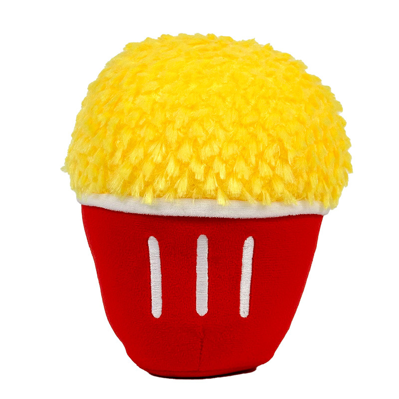 Simulación de hamburguesas papas fritas muñecas juguetes de peluche muñeca máquina de muñecas hamburguesas de comida rápida fábrica de regalos al por mayor