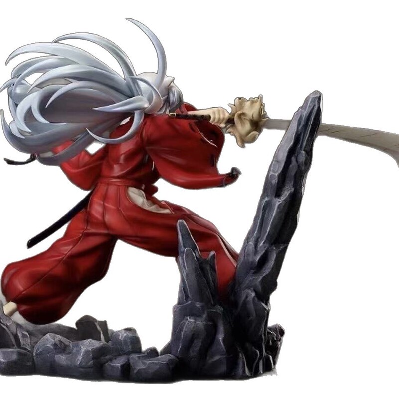 犬ハンドイタチ HM 大刀殺生丸バトルバージョン像周辺モデル装飾品箱入りフィギュア卸売|undefined