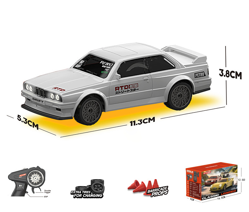 1/43スケールのクロスボーダーミニリモコンカー、四輪駆動高速ドリフトカー、電動レーシングカー、リモコンカー玩具の卸売|undefined