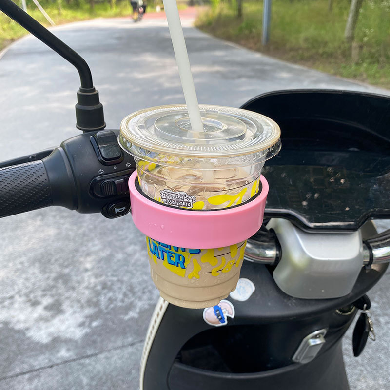 電気自動車ウォーターカップホルダーユニバーサルマウンテンバイクウォーターボトルホルダーバッテリー車ミルクティーコーヒードリンクホルダー自転車ホルダー|undefined