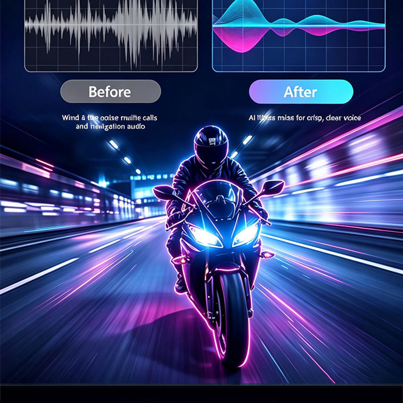 Cross-Border Foreign Trade Helmet Bluetooth Headset, Helmet Bluetooth Intercom Headset, Full-Face Helmet, Half-Face Helmet, Motorcycle Riding Stereo Headset
