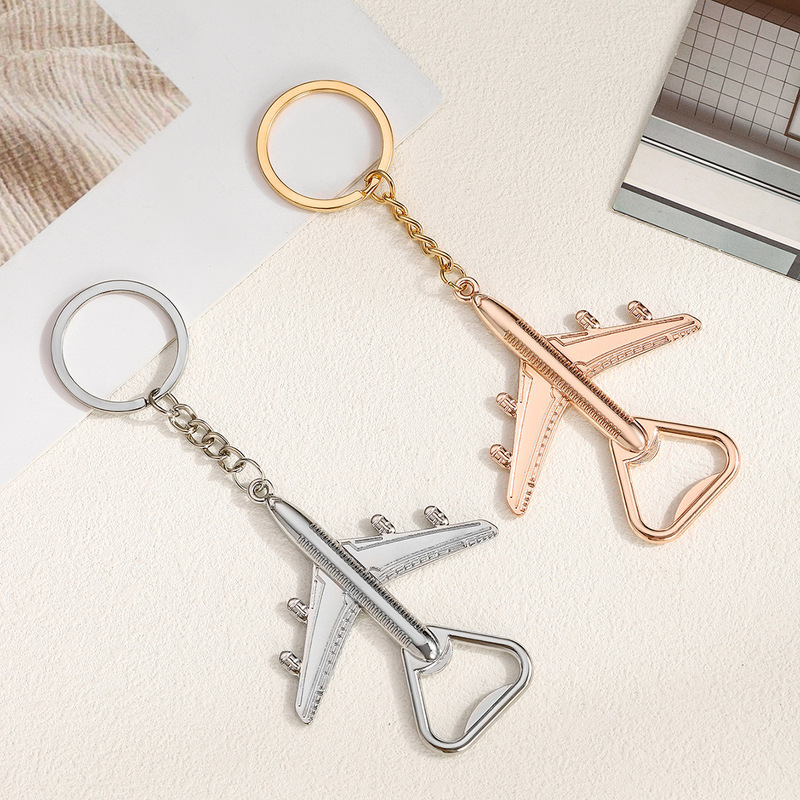 New Home Products Creative Personality Zinc Alloy Aircraft Bottle Opener Keychain Portable Small Retro Bottle Opener New Home Products Creative Personality Zinc Alloy Aircraft Bottle Opener Keychain Portable Small Retro Bottle Opener