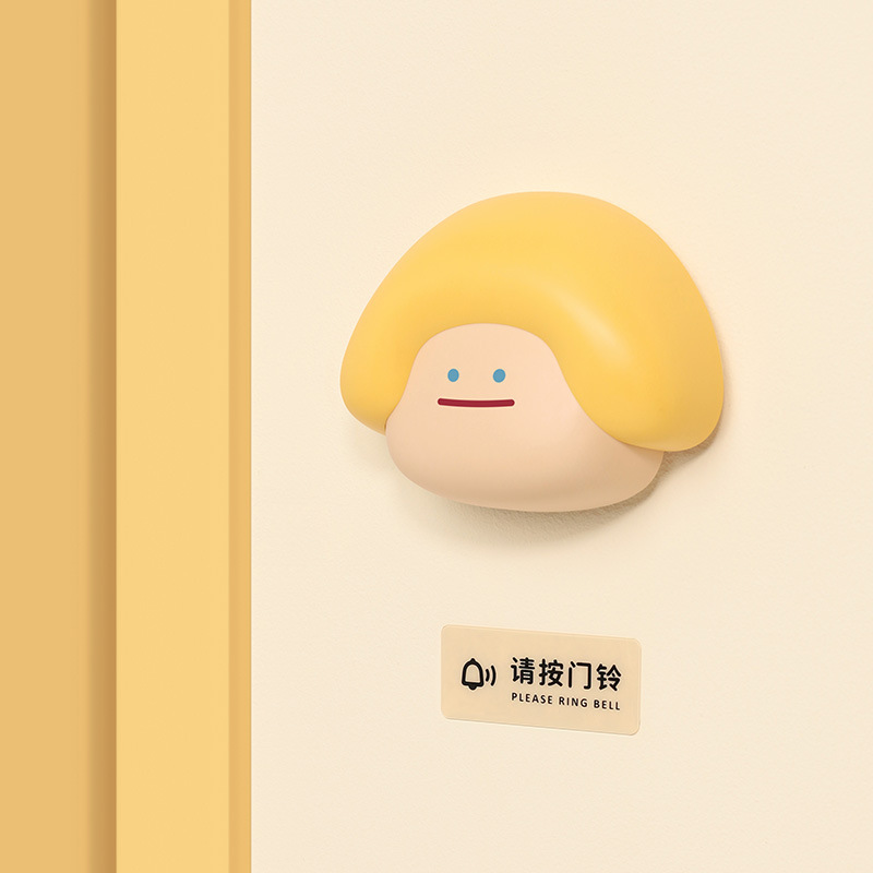 会員新製品ピットルーシーベルホームワイヤレス通信かわいい北欧かわいいトイレ寝室ドアコール|undefined
